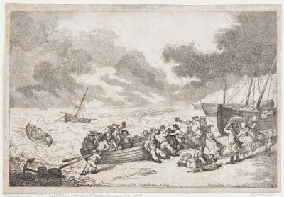 Partenza da Brighthelmstone alla volta di Diepp[e] da Thomas Rowlandson