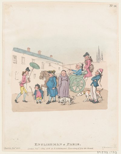 Inglese a Parigi da Thomas Rowlandson