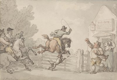 Evitando il pedaggio da Thomas Rowlandson