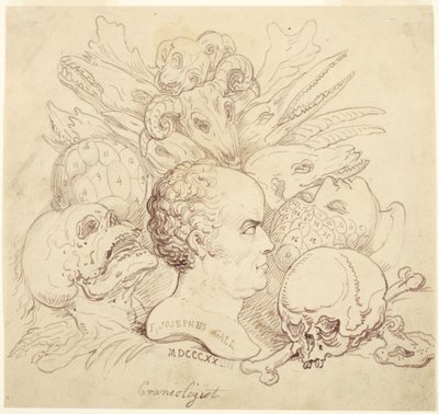 F. Josephus Gall, craniologo da Thomas Rowlandson