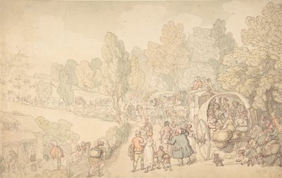 Fiera di Fairlop, Essex, ca. 1816 da Thomas Rowlandson