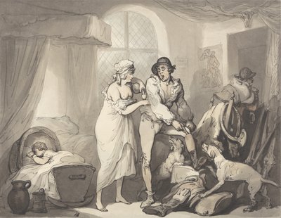 Le quattro del pomeriggio in campagna da Thomas Rowlandson