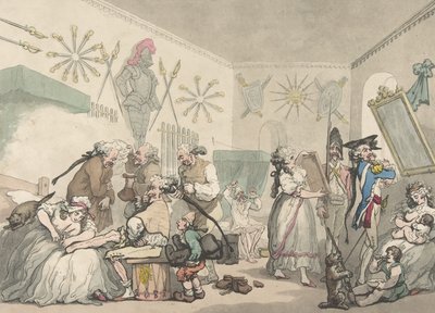 Caserma francese da Thomas Rowlandson