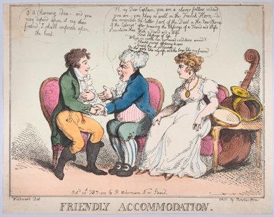 Accordo Amichevole da Thomas Rowlandson