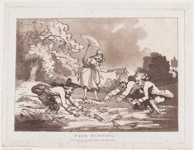 A caccia di rane da Thomas Rowlandson