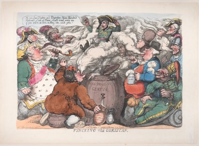 Funcking il corso, 6 dicembre 1813 da Thomas Rowlandson