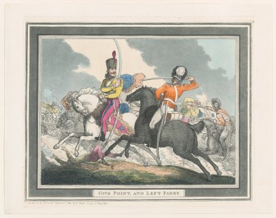 Dare Punti e Parata Sinistra da Thomas Rowlandson