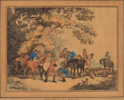 Uscendo al mattino da Thomas Rowlandson