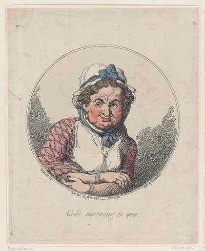 Buongiorno a te, 1 novembre 1799 da Thomas Rowlandson