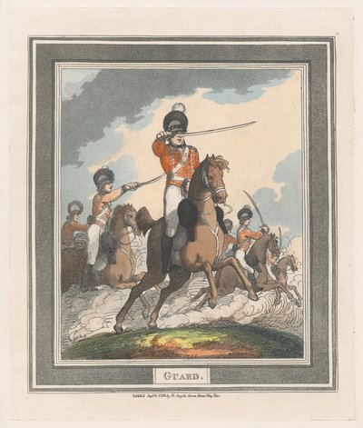 Guardia, 1 settembre 1798 da Thomas Rowlandson
