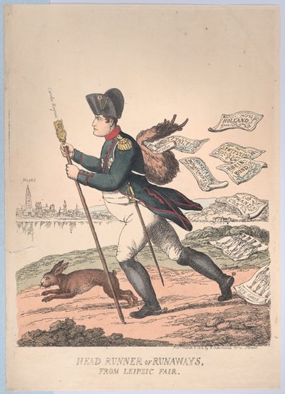 Capo corridore o fuggitivi dalla fiera di Lipsia da Thomas Rowlandson
