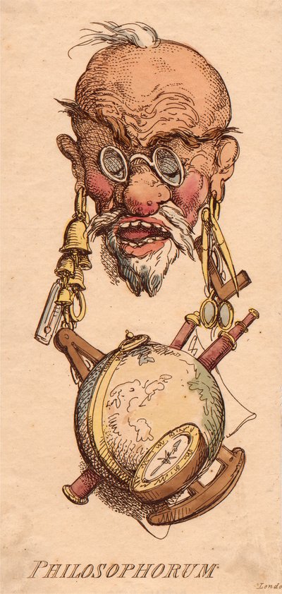 Teste: dei filosofi da Thomas Rowlandson