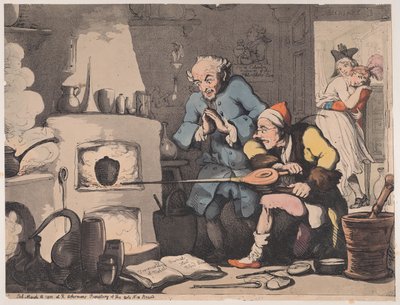 Hocus Pocus, o alla ricerca della pietra filosofale da Thomas Rowlandson