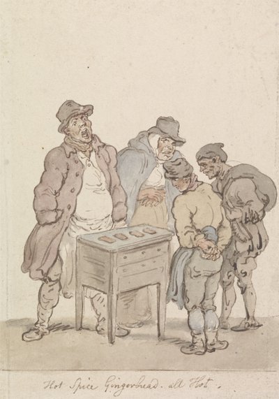 Pan di zenzero piccante, tutto piccante da Thomas Rowlandson