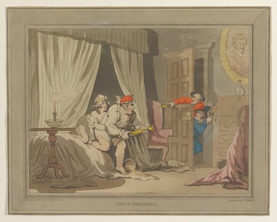 I ladri di case da Thomas Rowlandson