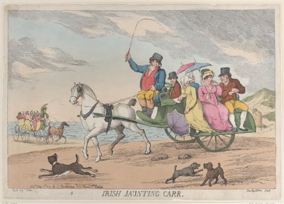 Carro irlandese da Thomas Rowlandson