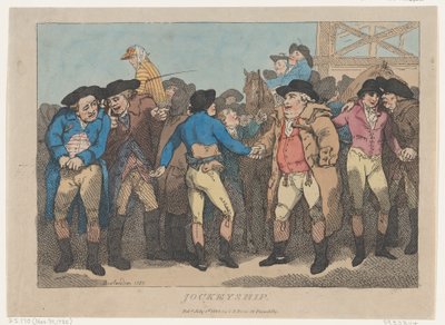 Jockeyship, 1 luglio 1802 da Thomas Rowlandson
