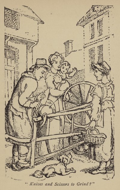 Coltelli e forbici da affilare? da Thomas Rowlandson