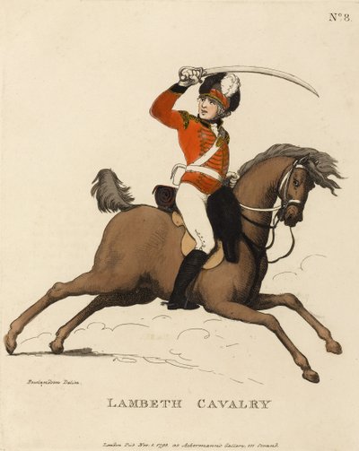 Cavalleria di Lambeth, c.1799 da Thomas Rowlandson