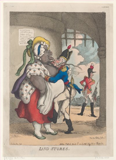 Negozi di Terra da Thomas Rowlandson