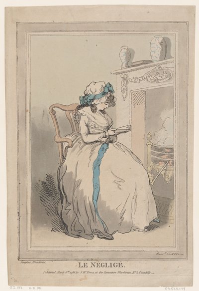 Le Négligé da Thomas Rowlandson