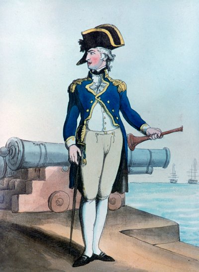 Tenente della Guardia, 1799 da Thomas Rowlandson