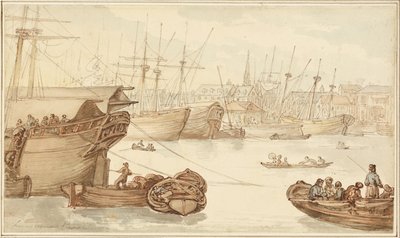 Limehouse Reach da Thomas Rowlandson