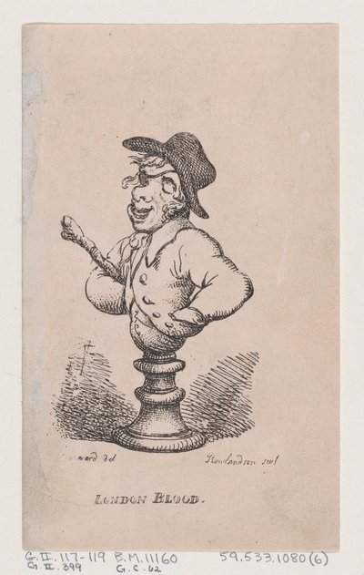Sangue di Londra da Thomas Rowlandson