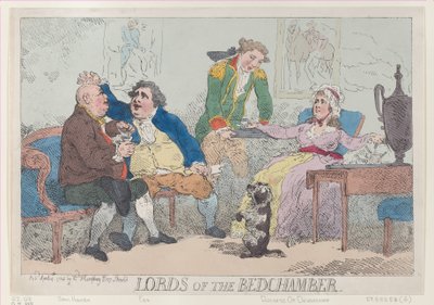 Signori della Camera da letto da Thomas Rowlandson