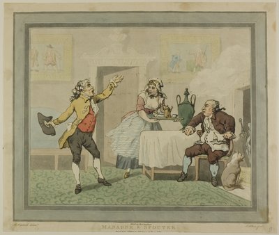 Manager e Spruzzatore da Thomas Rowlandson
