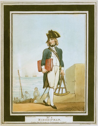 Guardiamarina da Thomas Rowlandson