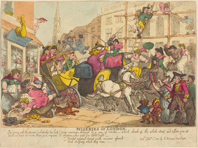 Le miserie di Londra da Thomas Rowlandson