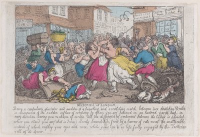 Miserie di Londra da Thomas Rowlandson