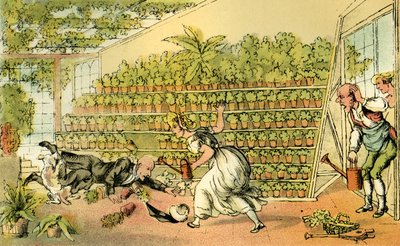Disgrazia a Tulip Hall da Thomas Rowlandson