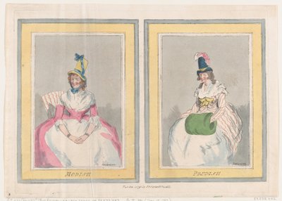 Modish e Prudish da Thomas Rowlandson