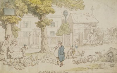 Il signor e la signora Jolly nella loro casa di campagna da Thomas Rowlandson