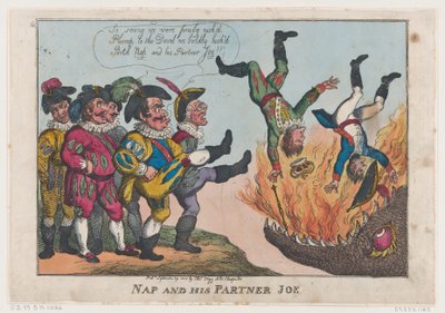 Nap e il suo partner Joe da Thomas Rowlandson