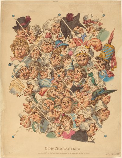 Personaggi strani da Thomas Rowlandson