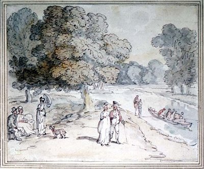 Sul Tamigi da Thomas Rowlandson
