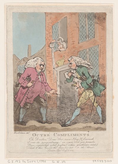 Complimenti Oltraggiosi da Thomas Rowlandson