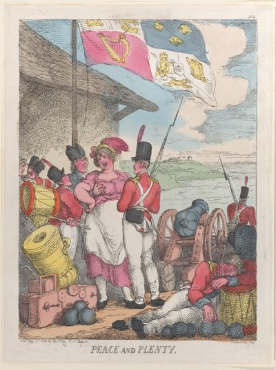 Pace e abbondanza da Thomas Rowlandson