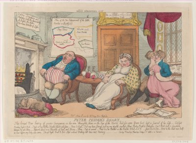 Diario di Peter Plumb da Thomas Rowlandson