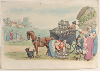 Tavola 17, da Il Mondo in Miniatura da Thomas Rowlandson