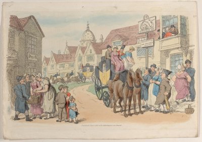 Tavola 19, da World in Miniature da Thomas Rowlandson