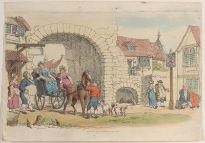 Tavola 21, da World in Miniature da Thomas Rowlandson