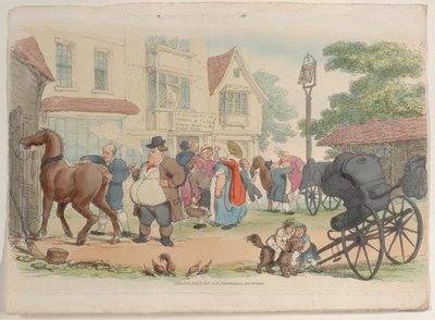 Tavola 27, da World in Miniature, 1816 da Thomas Rowlandson