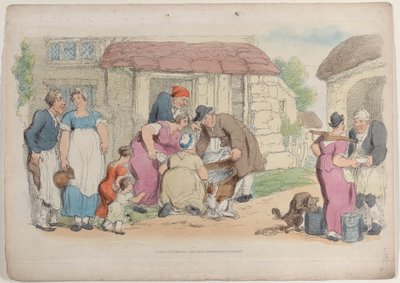 Tavola 2, da Il mondo in miniatura, 1816 da Thomas Rowlandson