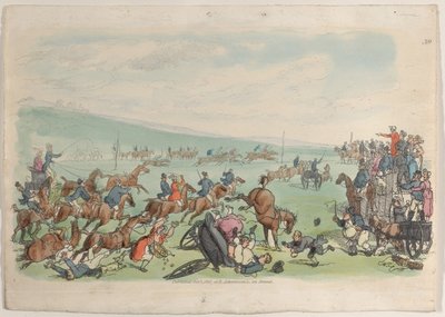 Tavola 39, dal Mondo in miniatura, 1816 da Thomas Rowlandson
