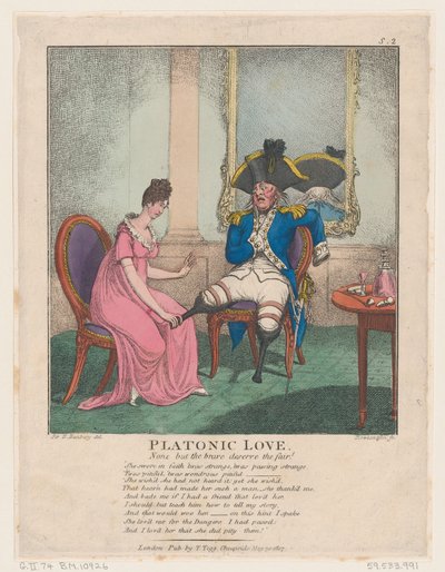 Amore platonico da Thomas Rowlandson