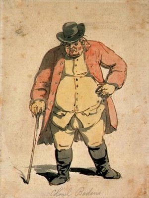 Ritratto di Joseph Boden, c.1806-11 da Thomas Rowlandson